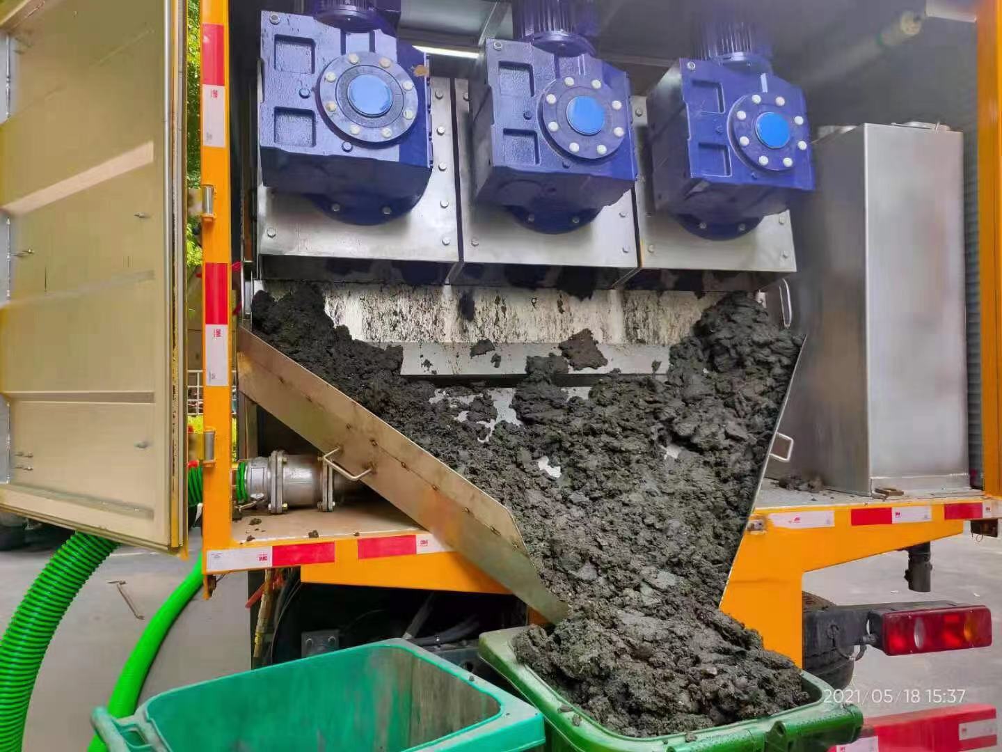 苏州化粪池清掏城市维护站-泥浆净化干湿分离处理